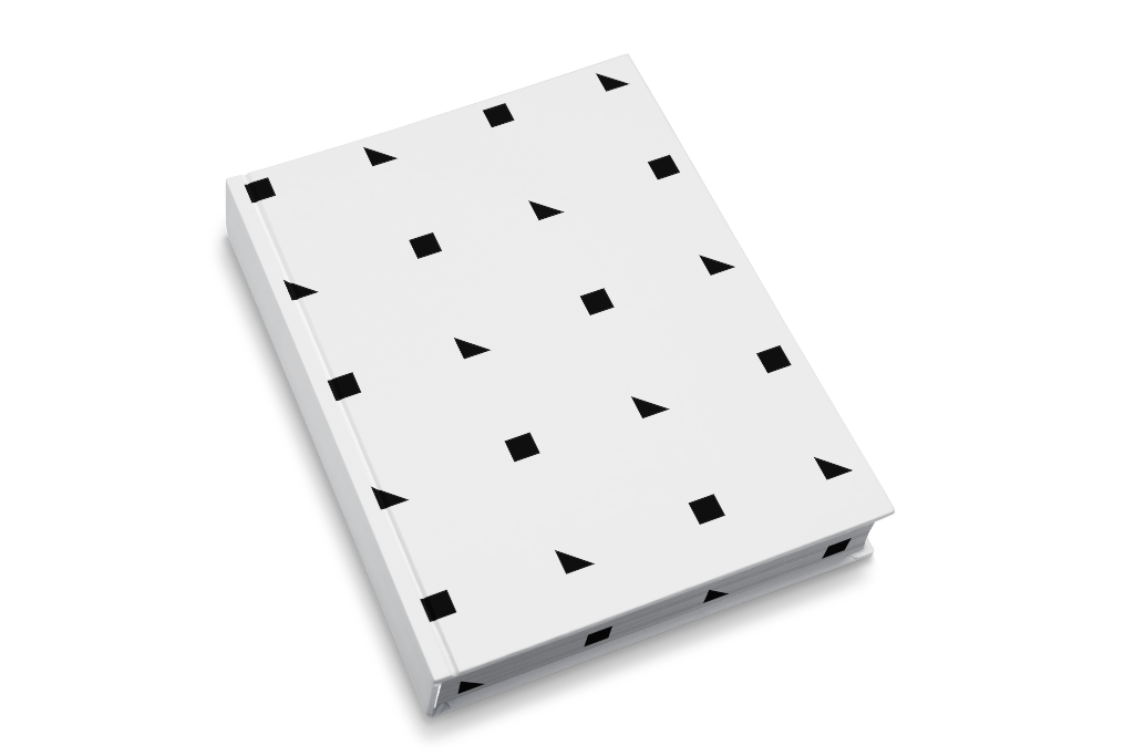 Book 0532 — Hardcover, paper, thick mockup surface