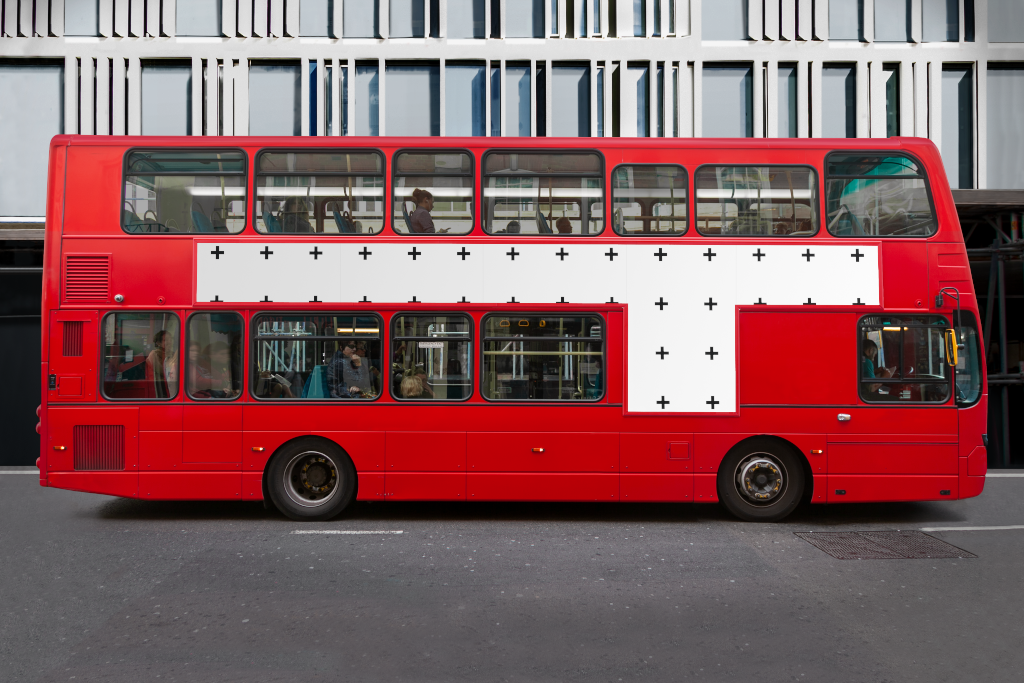 Billboard 1955 — T-side, on bus mockup surface