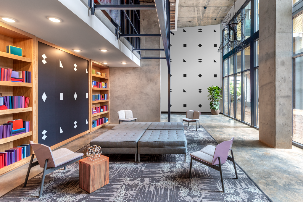 Wall 2015 — With furniture mockup surface