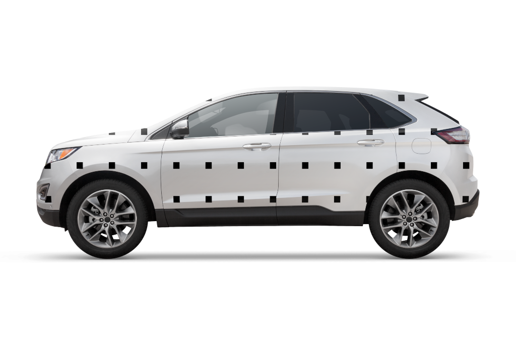 SUV 0890 — Side mockup surface