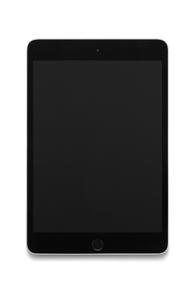 Display 0875 — Tablet, vertical mockup surface