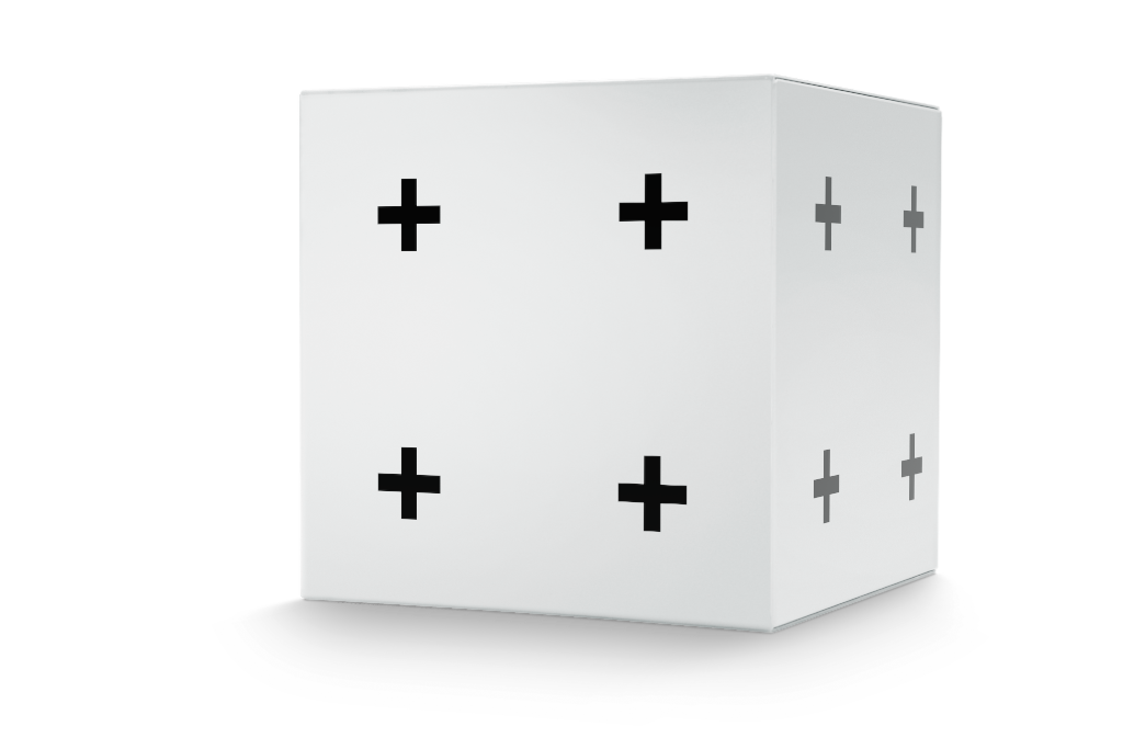 Box 0511 — Square, 4x depth mockup surface