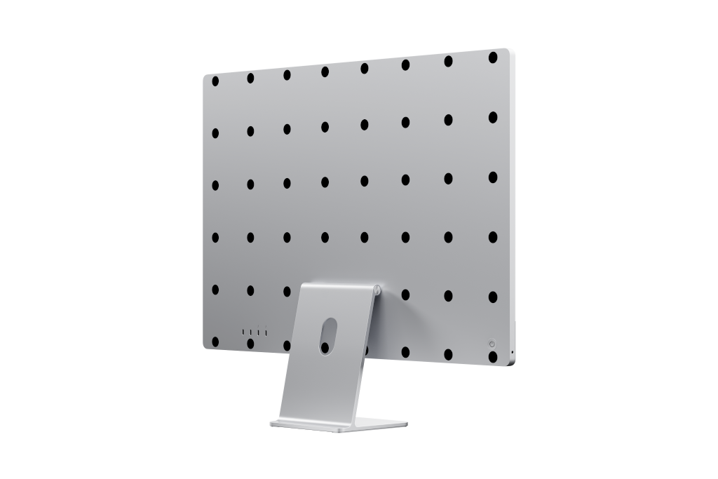 Object 2445 — 24-inch, silver mockup surface