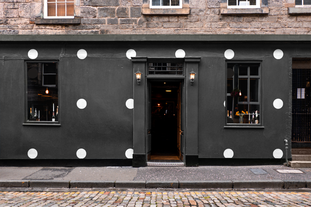 Building 1990 — Front mockup surface