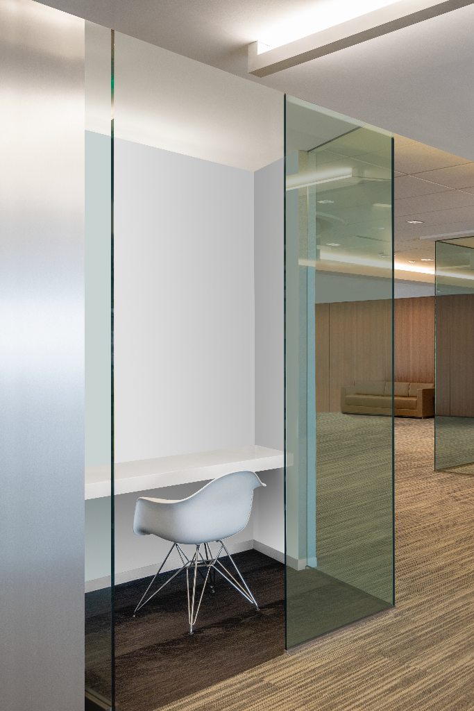 Wall 2009 — With glass mockup surface