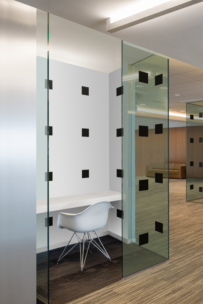 Wall 2009 — With glass mockup surface