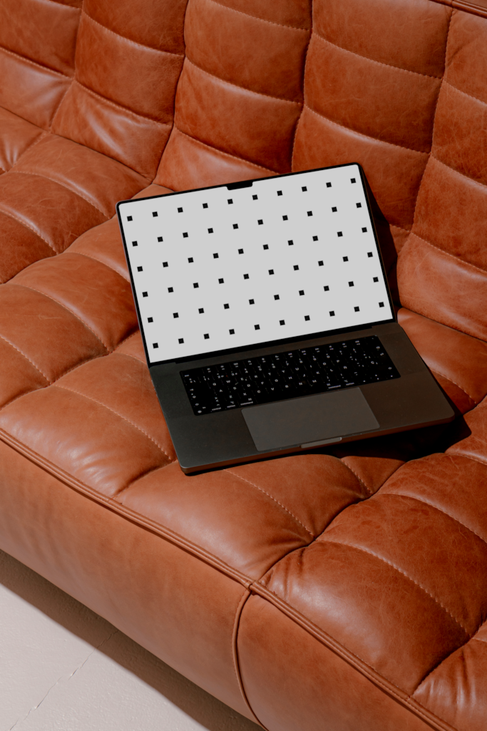MT MacBook Pro 06 — 16-inch laptop mockup surface
