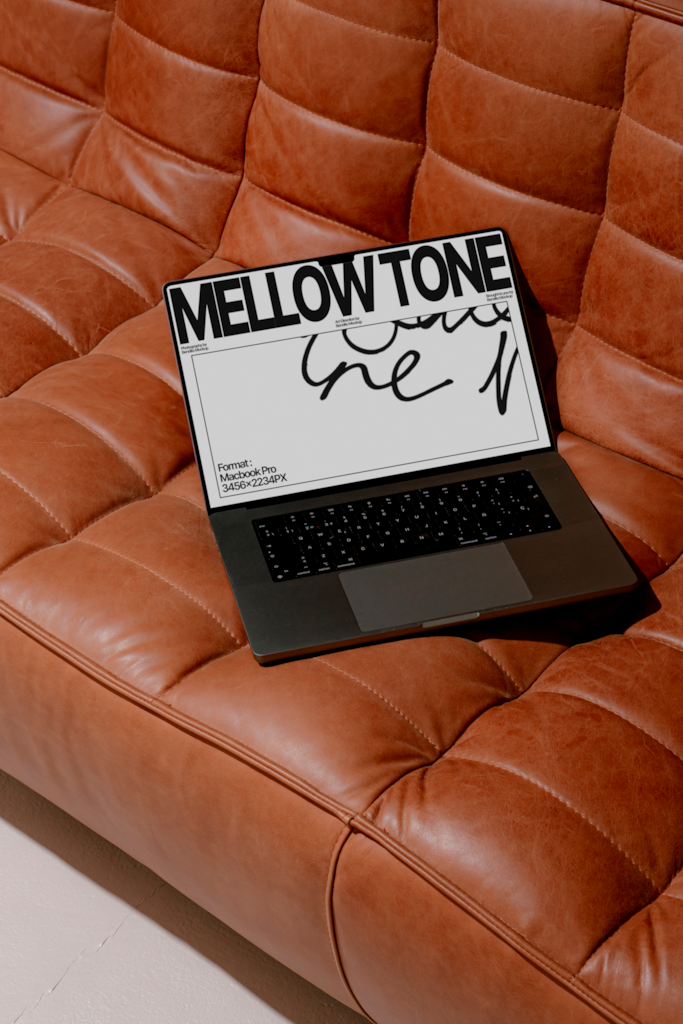 MT MacBook Pro 06 — 16-inch laptop mockup surface