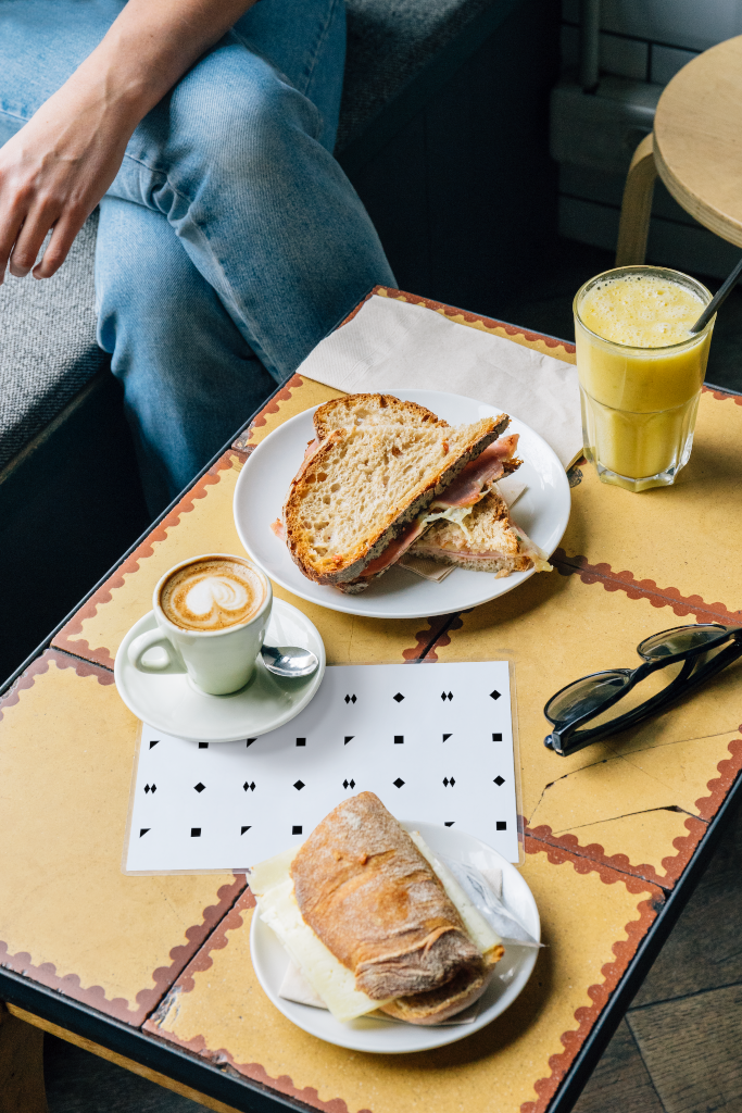 Flyer 2052 — Laminated, on table mockup surface