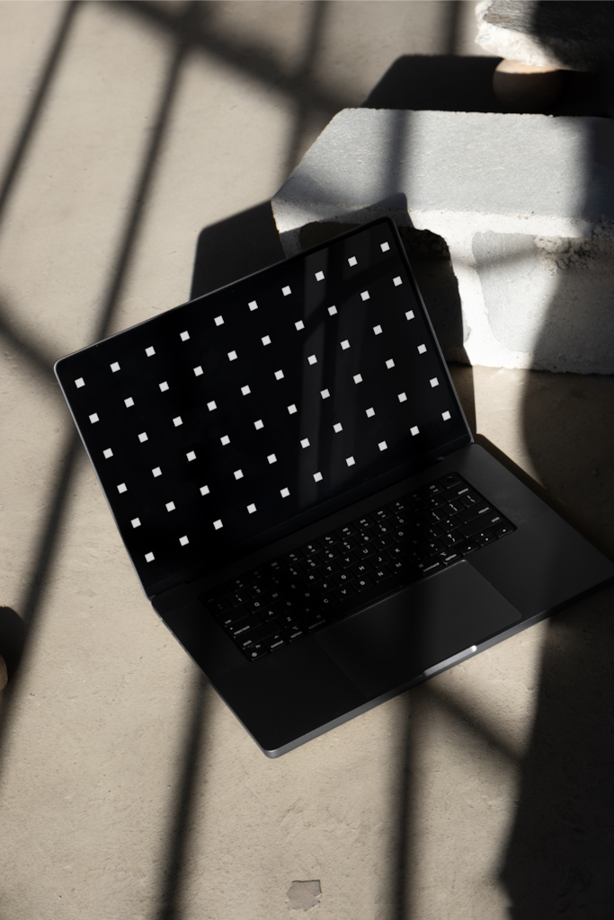 Macbook C05-061 — 16-inch laptop mockup surface