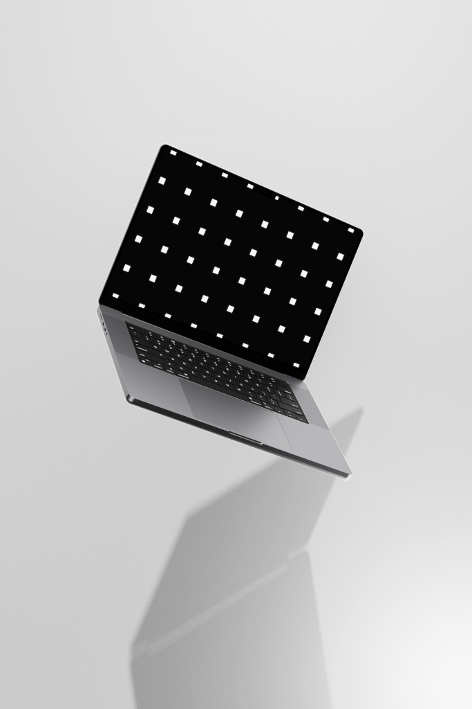 Display 2660 — 16-inch laptop mockup surface