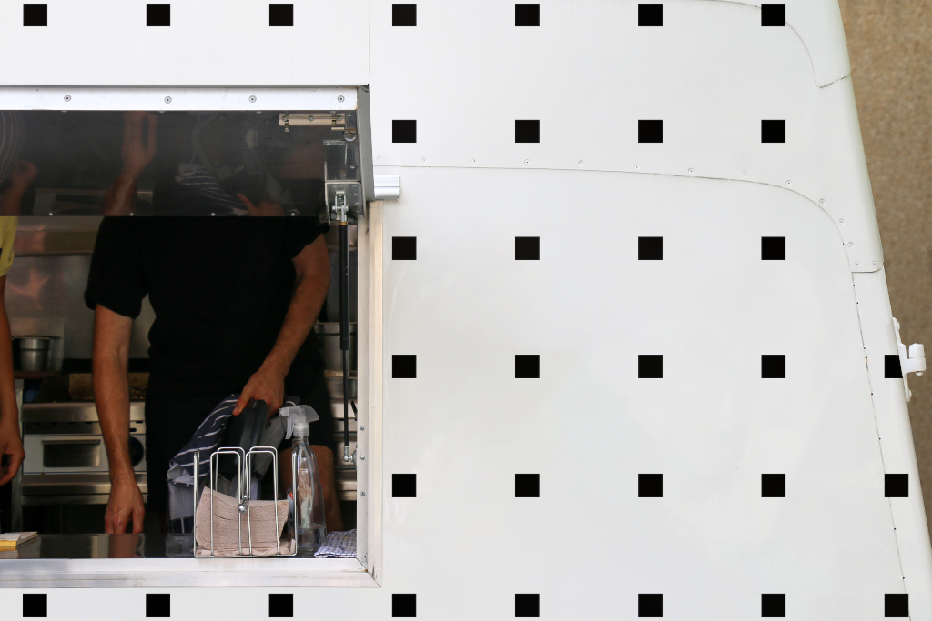 Vehicle 2059 — Food truck mockup surface