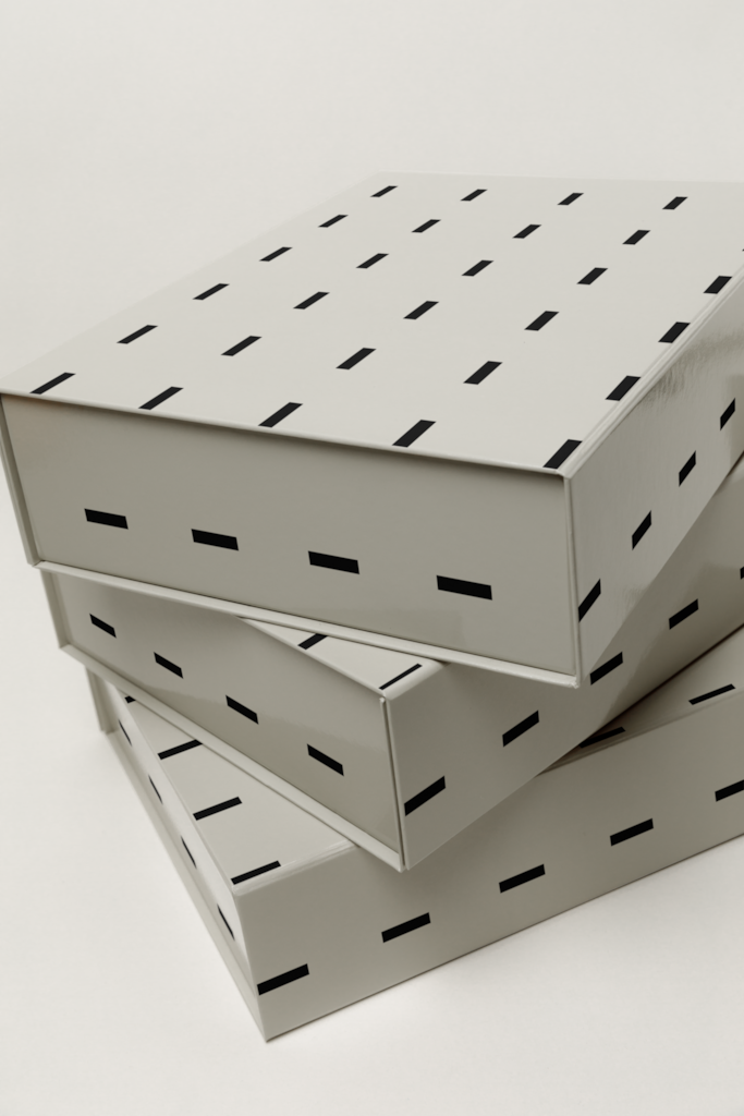 N Box — Multiple, stacked mockup surface