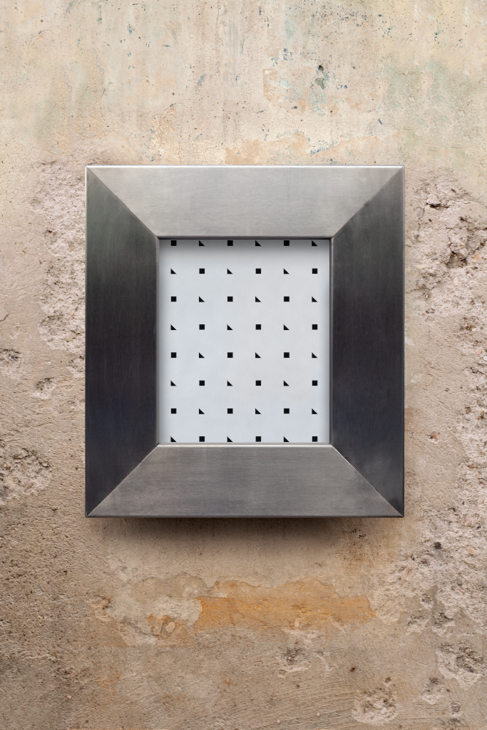 Sign 1925 — Framed, on wall mockup surface