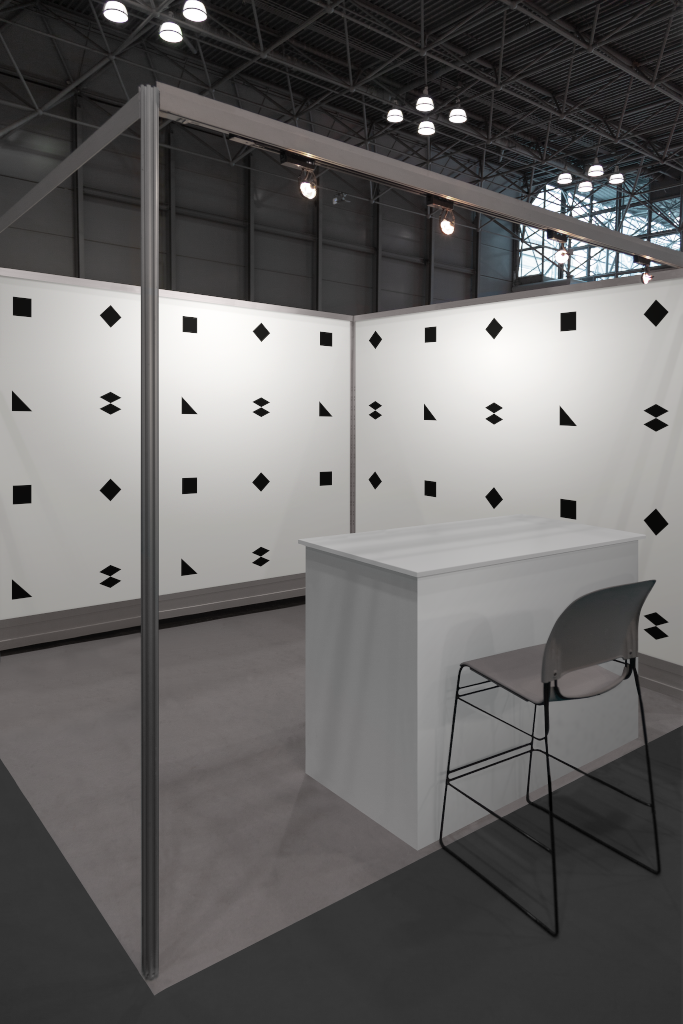 Wall 1417 — Trade show booth mockup surface