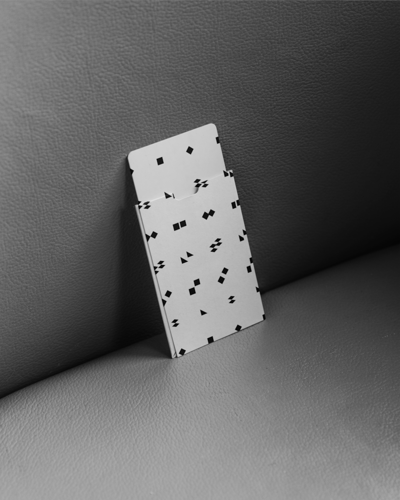 Hotel Key Card 02 — Key, in envelope mockup surface