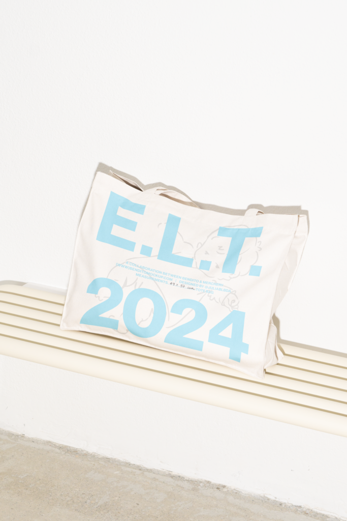 ELT Tote Bag 01 Mockup — Standing mockup surface