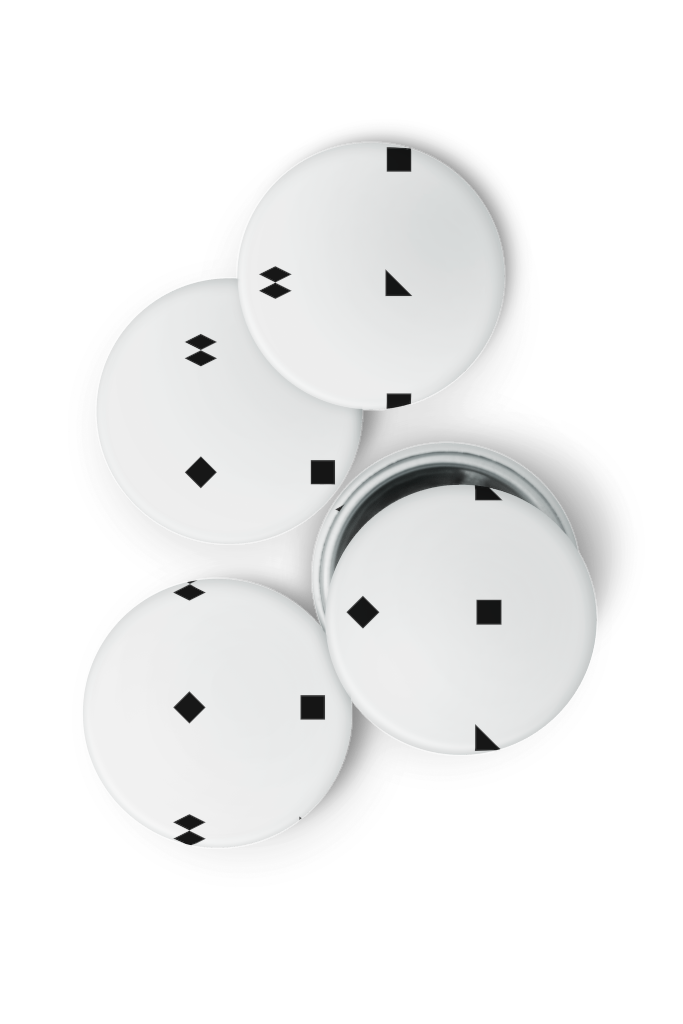 Buttons 0526 — Pile mockup surface