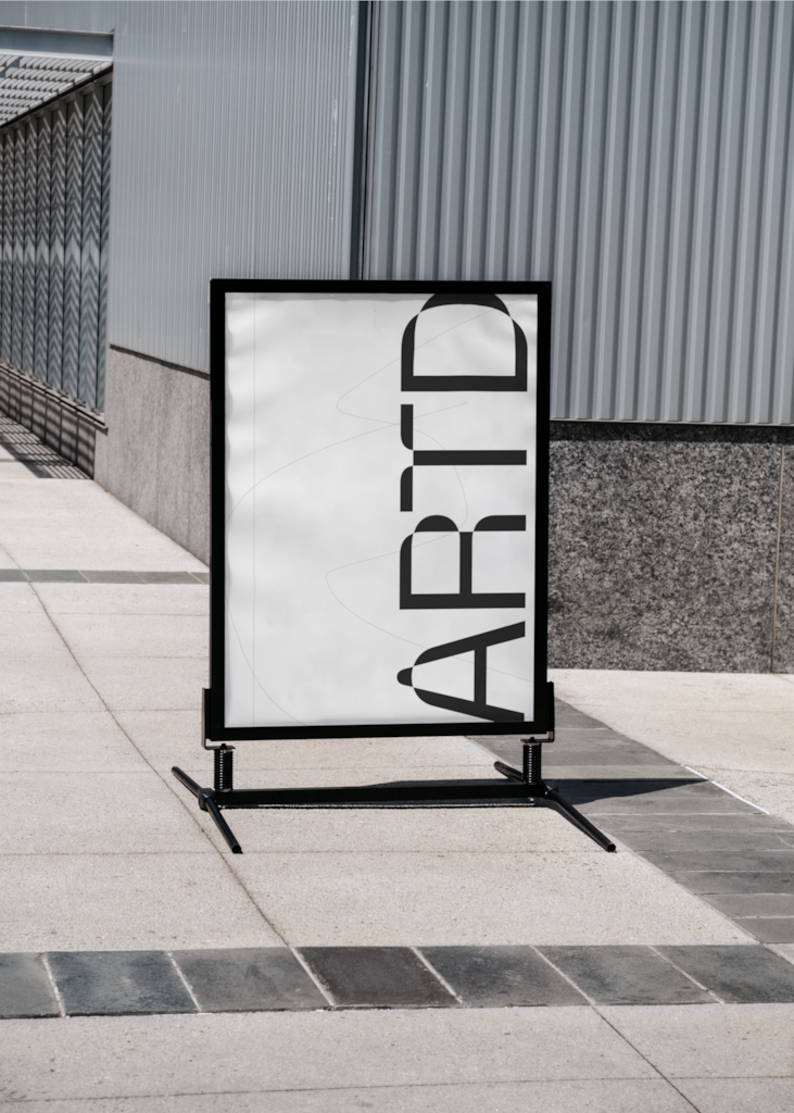 Poster C03 031 — Freestanding mockup surface
