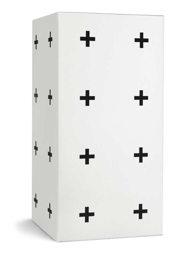 Box 0017 — Cube, Tall mockup surface