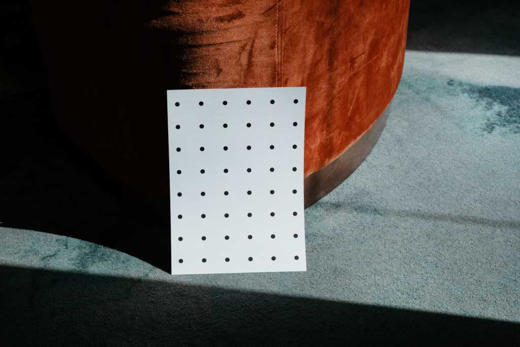 TA A4 Format 01 — Standing mockup surface