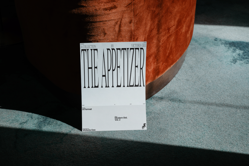 TA A4 Format 01 — Standing mockup surface