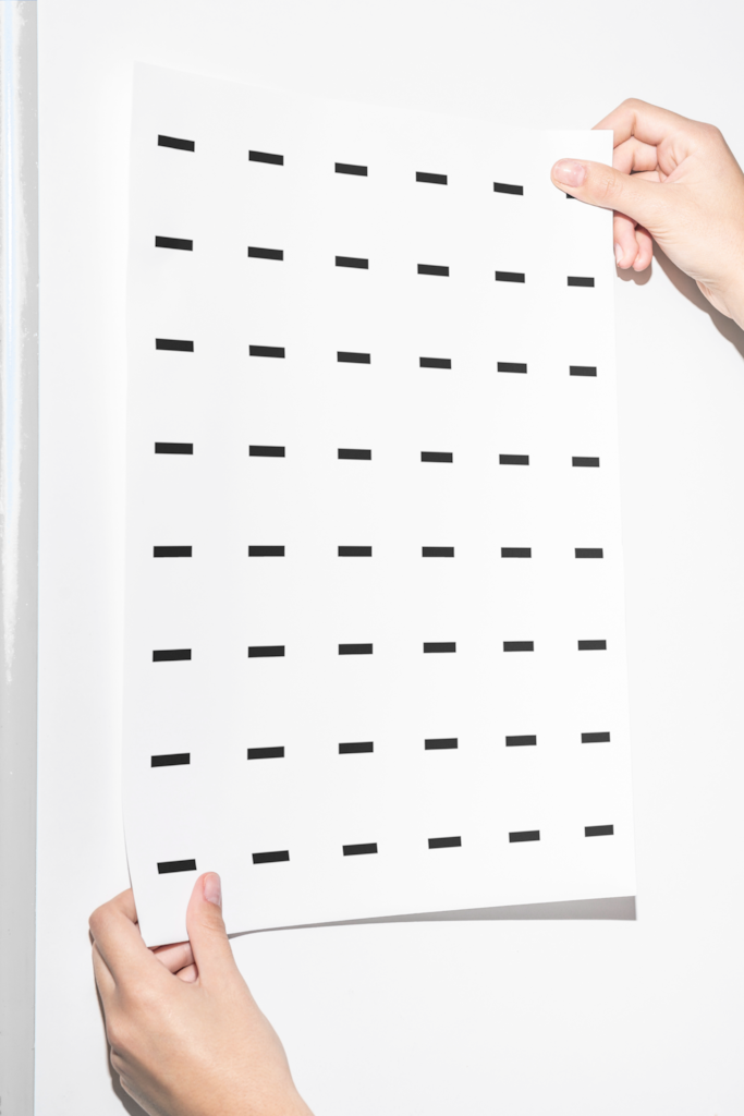 M&B Poster 01 Mockup — On wall mockup surface