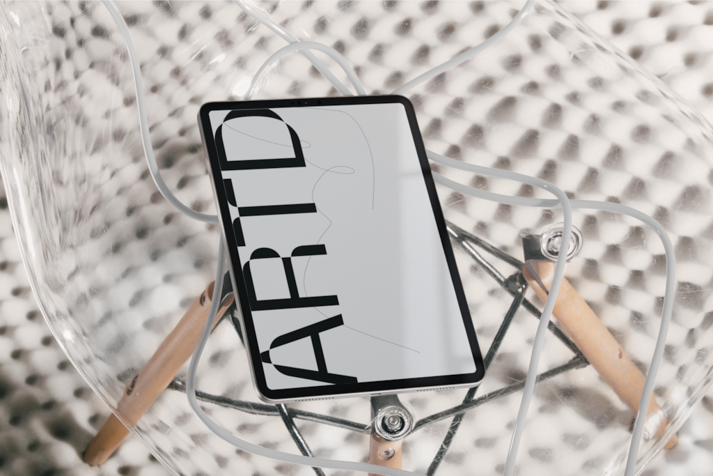 Device C03 032 — Tablet mockup surface