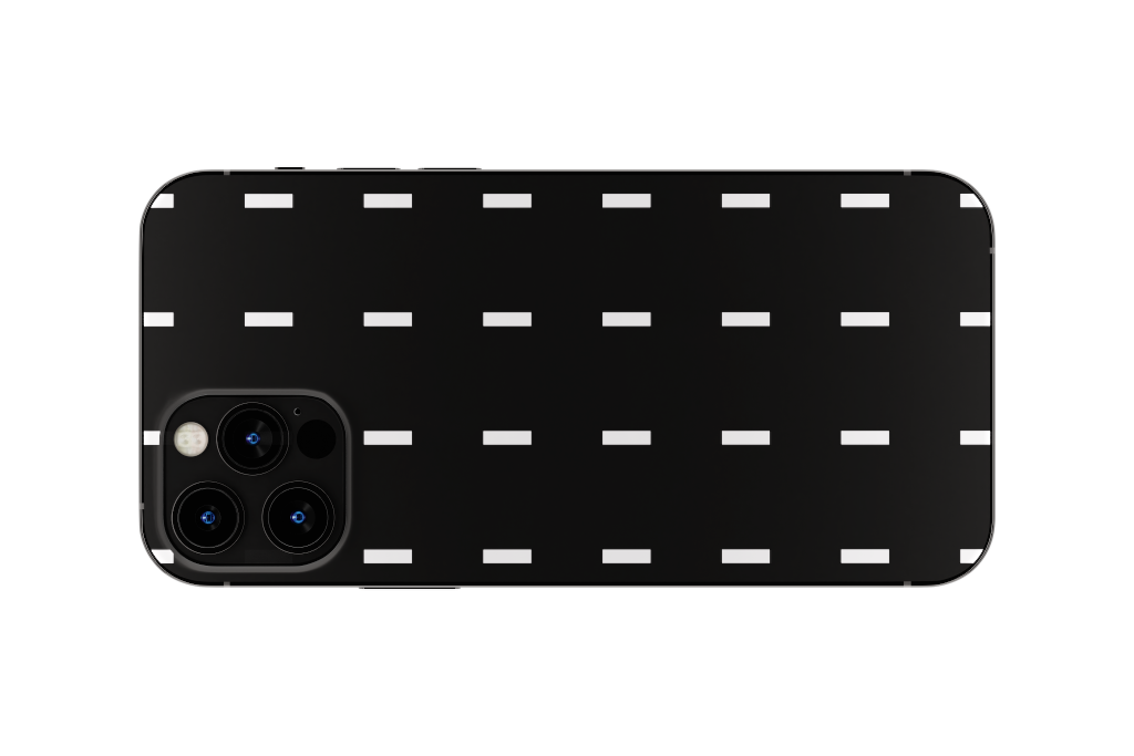 Object 2214 — Phone, graphite horizontal mockup surface