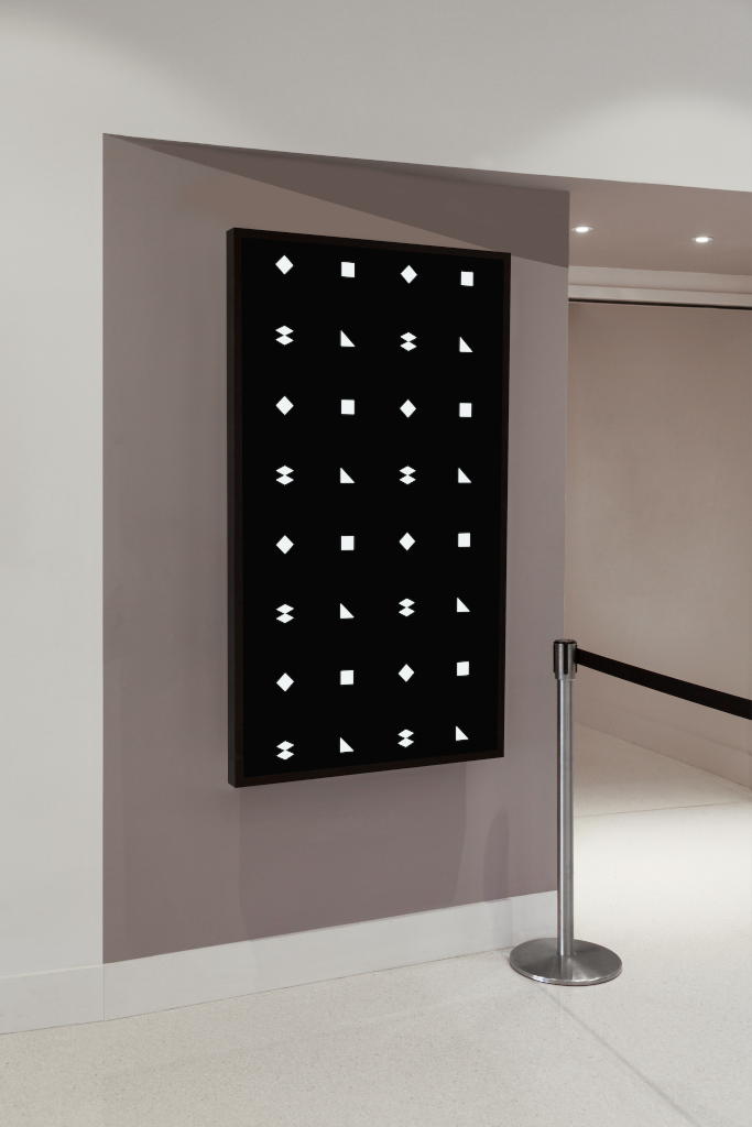 Display 1754 — Wall mounted mockup surface