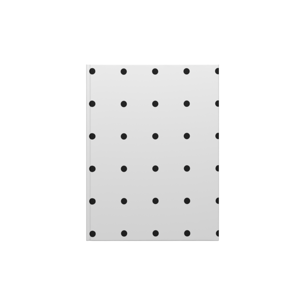 Plus Book 8023 — Hardcover, portrait closed mockup surface