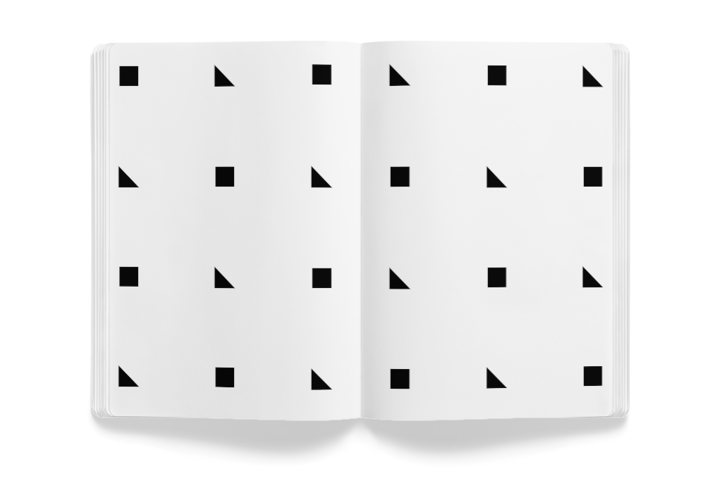 Book 1021 — Notebook, open mockup surface