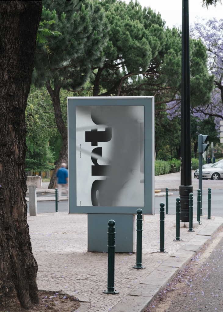 Poster C04 054 — Freestanding mockup surface