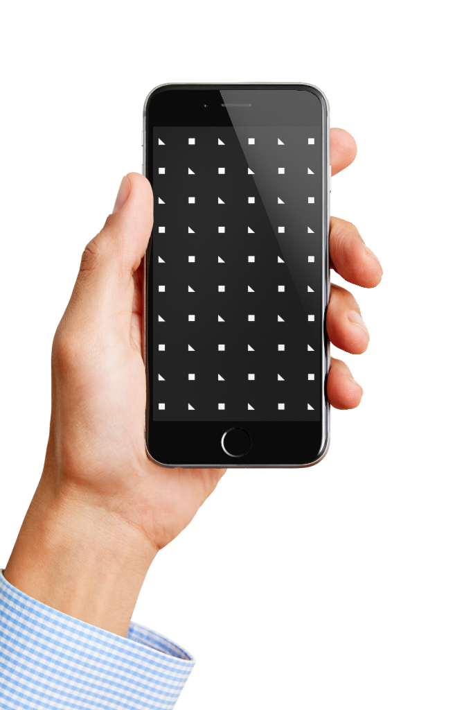 Display 0851 — Phone, held mockup surface