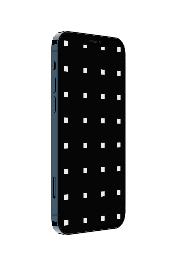 Display 2228 — Phone, pacific blue vertical mockup surface