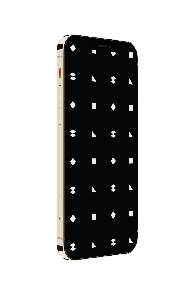 Display 2234 — Phone, gold vertical mockup surface