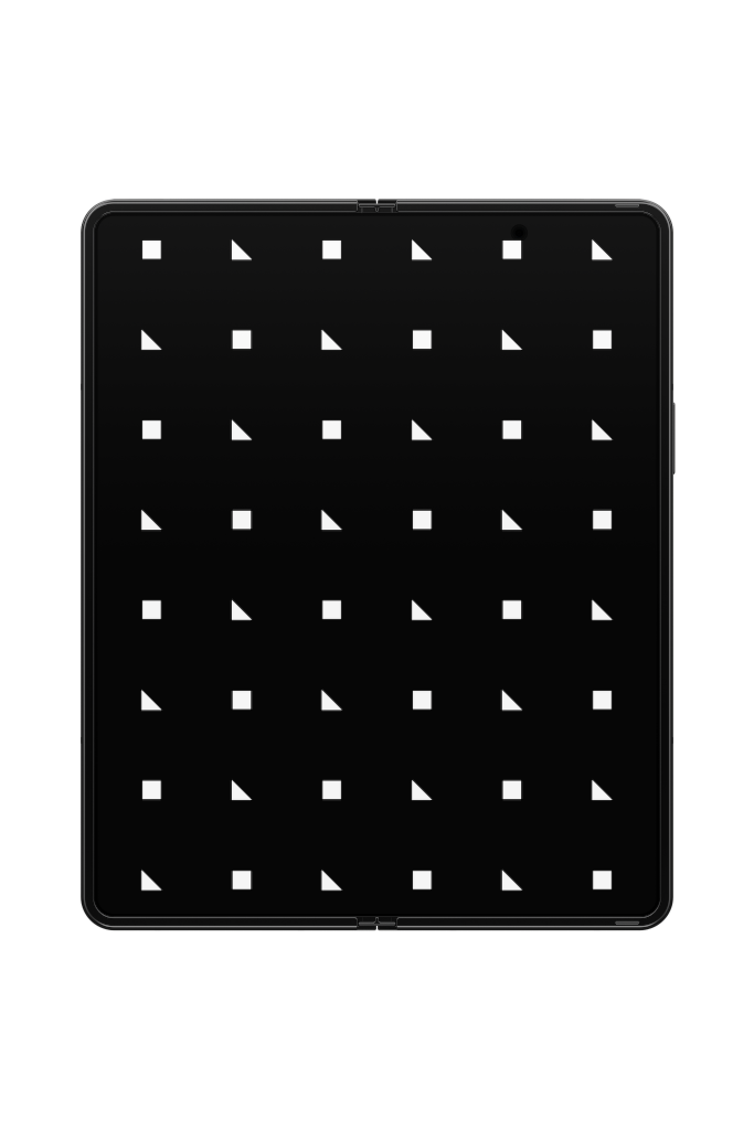 Display 2640 — Phone, Black, Inside mockup surface