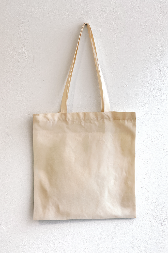 Tote Bag 2674 — Canvas, hanging mockup surface