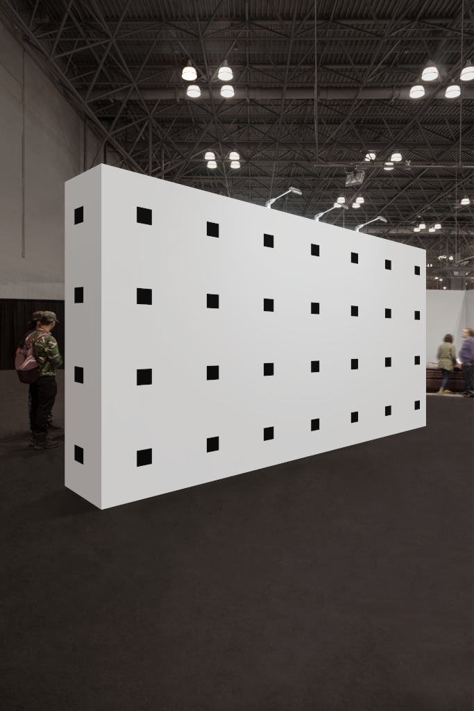 Wall 1409 — Trade show mockup surface