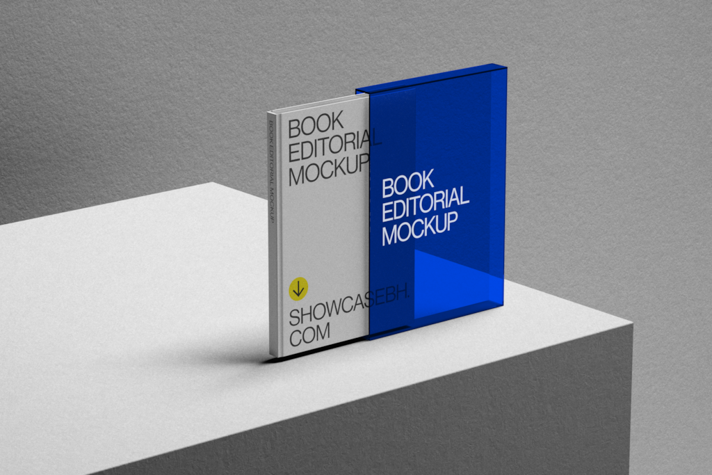 SL02_Book — Hardcover, with case mockup surface