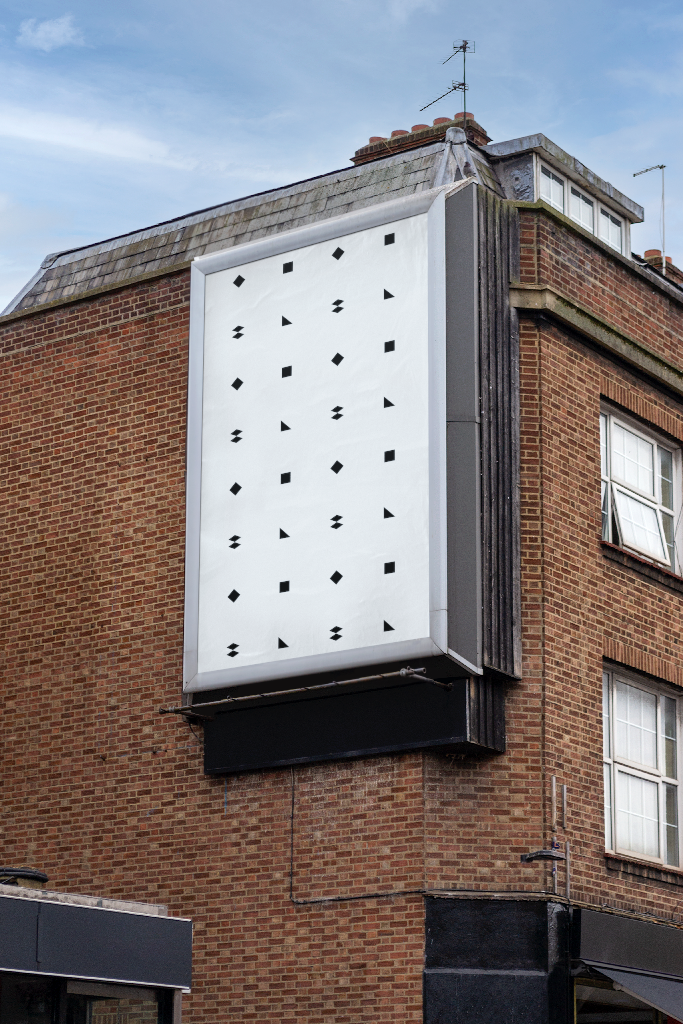 Billboard 2318 — On building mockup surface