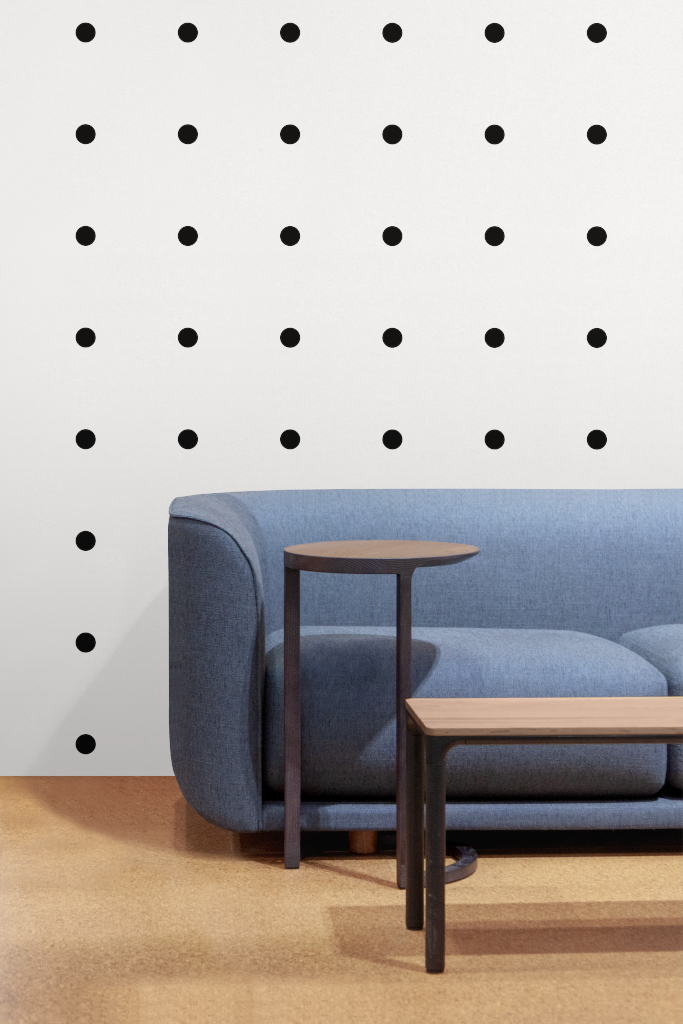 Wall 1443 — With couch mockup surface