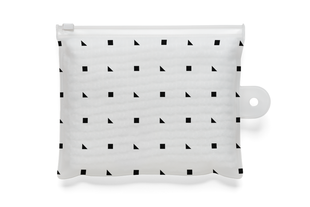 Packaging 0675 — Towel pouch mockup surface