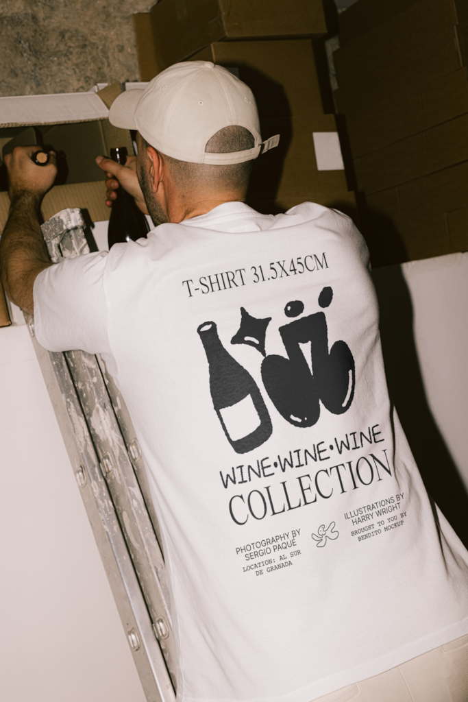 WWW T-Shirt 02 Mockup — Back mockup surface