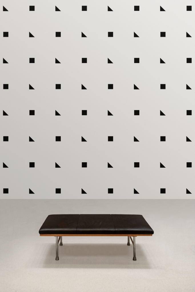 Wall 1793 — Gallery, with bench mockup surface