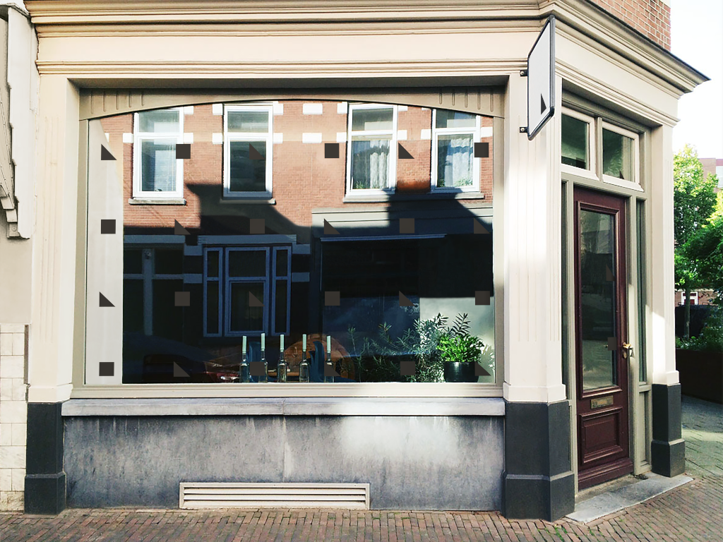 Storefront 5173 — Windows with sign mockup surface