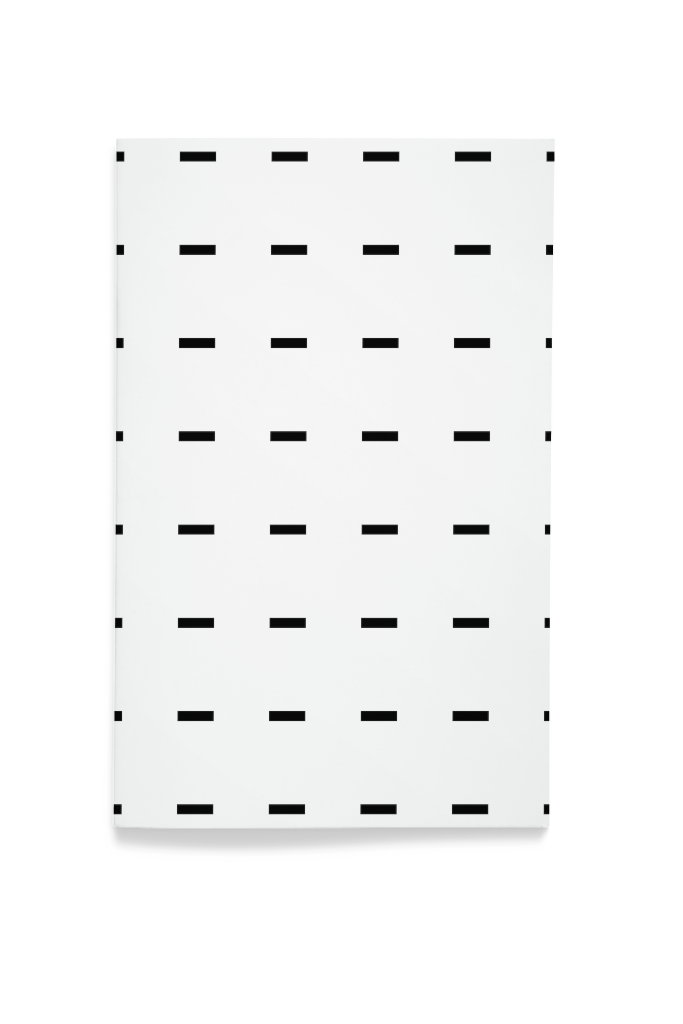 Booklet 0198 — Saddlestitch, closed mockup surface