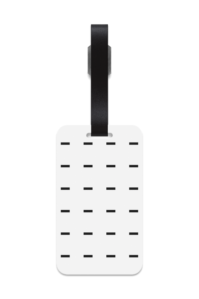 Object 0924 — Tag, plastic mockup surface