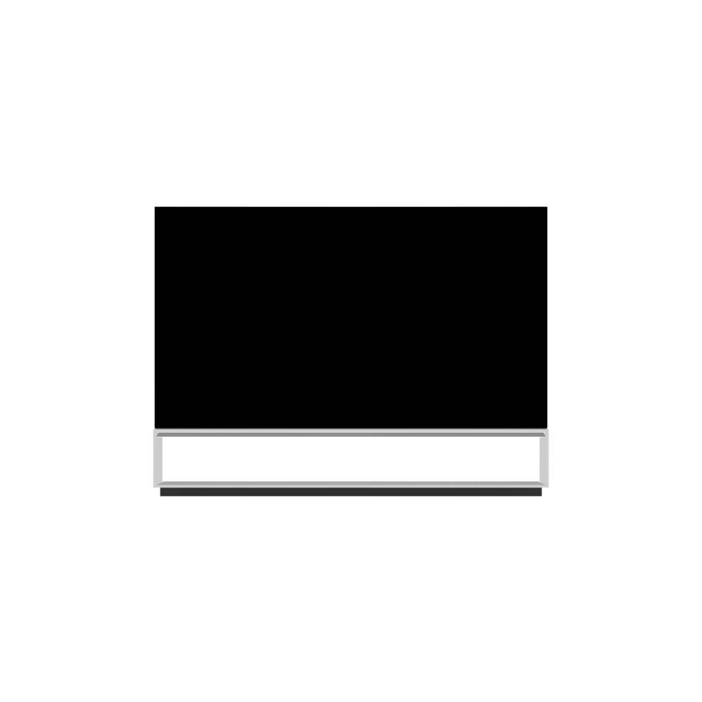 Plus Display 8082 — TV mockup surface