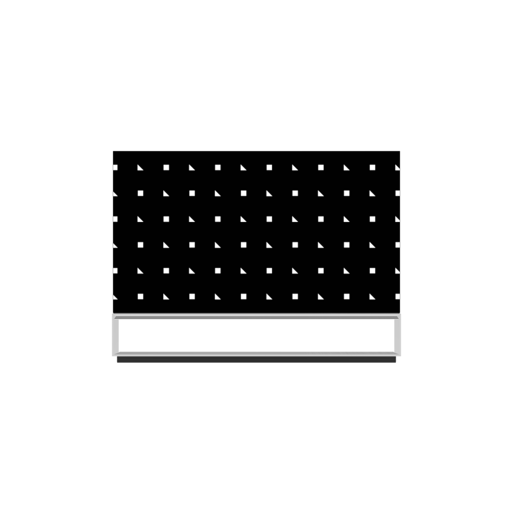 Plus Display 8082 — TV mockup surface